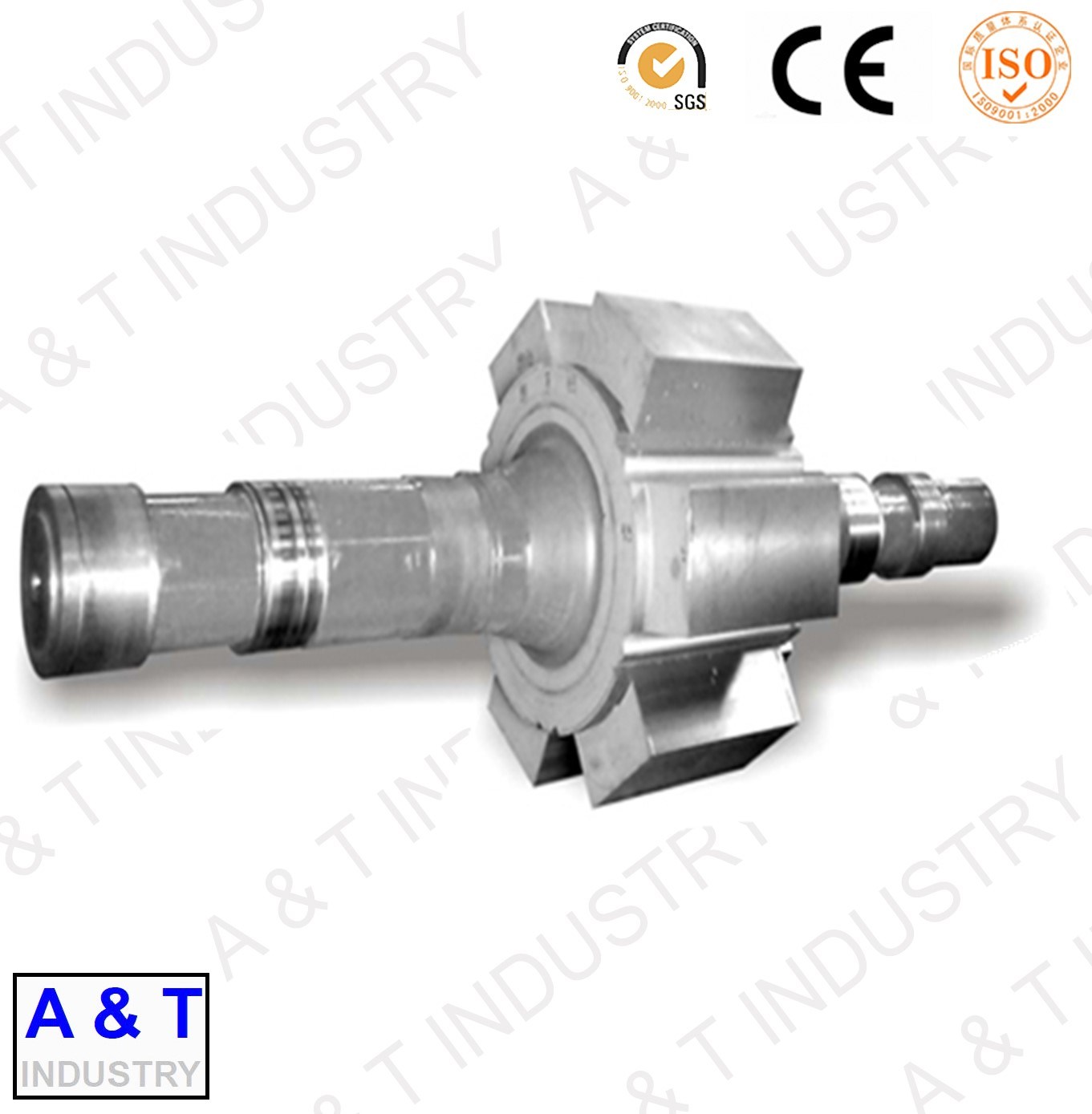 Steel Forged Wind Shaft Generator Parts