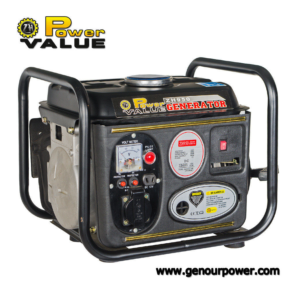 700W Portable Generator with Strong Frame Voltage Meter DC Output