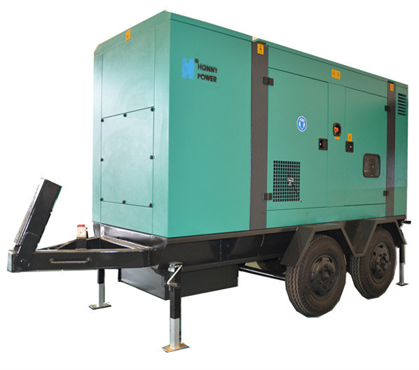 Googol Silent Trailer Diesel Generator 200kw 250kVA with ATS