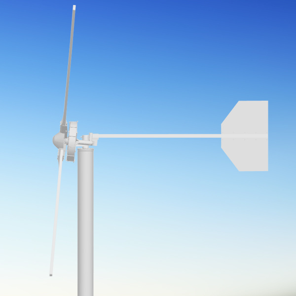 Wind Powered Generator Used for Wind&Solar Hybrid System