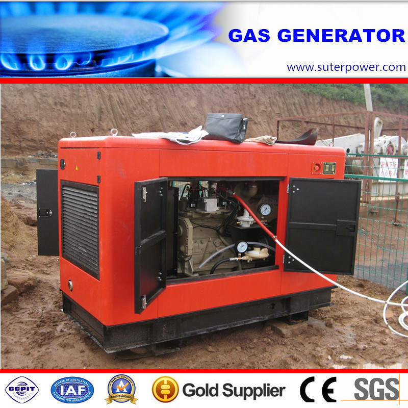 50kVA/40kw Silent Natural Gas Generator with Soundproof Container