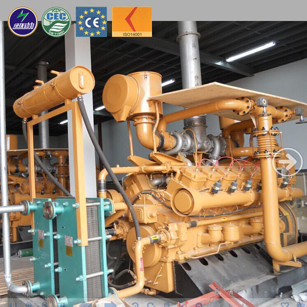 China Supplier Biomass Wood Gas Gasifier Applied Biomass Generator Set
