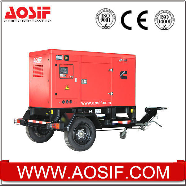 AC 200kw Mobile Generator, Silent Portable Generator Prices