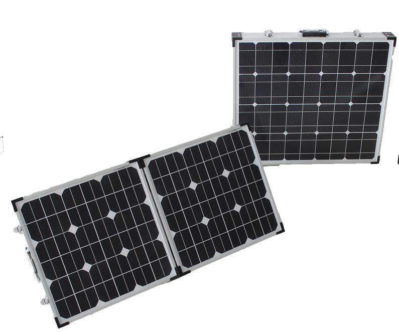 2X40W, 2X60W, 2X80W Portable Fold-up Solar Power Battery