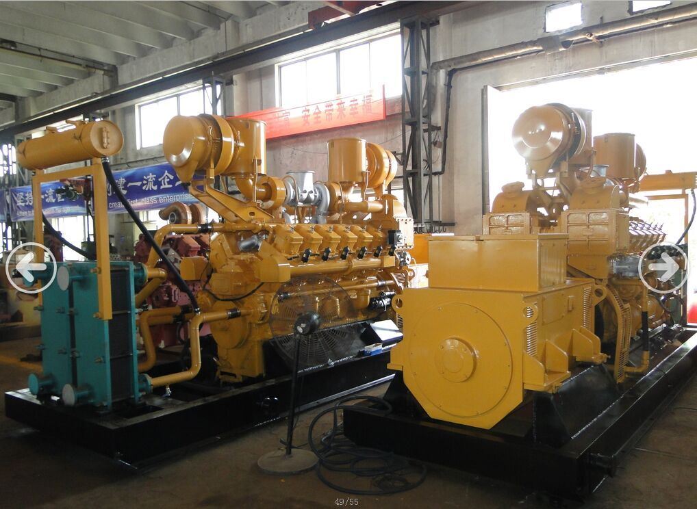 1MW 1000kw 1250kVA Methane Gas Engine Power Equipments Slient Genset Electric Natural Gas Biogas Generator for Big Power Plant