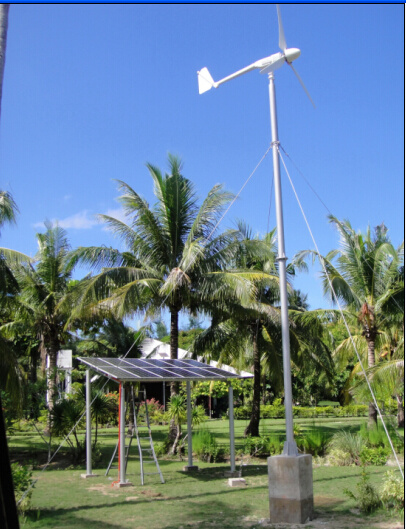 Ah-5kw Pitch Controlled on/off Grid Type Low Start Wind Power Generator