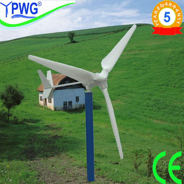 3000 W Helical Electric Vertical Wind Turbine/Generator Environment-Friendly for Sale