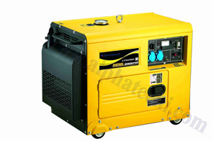 Diesel Generator Set (5.0/5.5KVA, Silent Type) (ADG6500S)