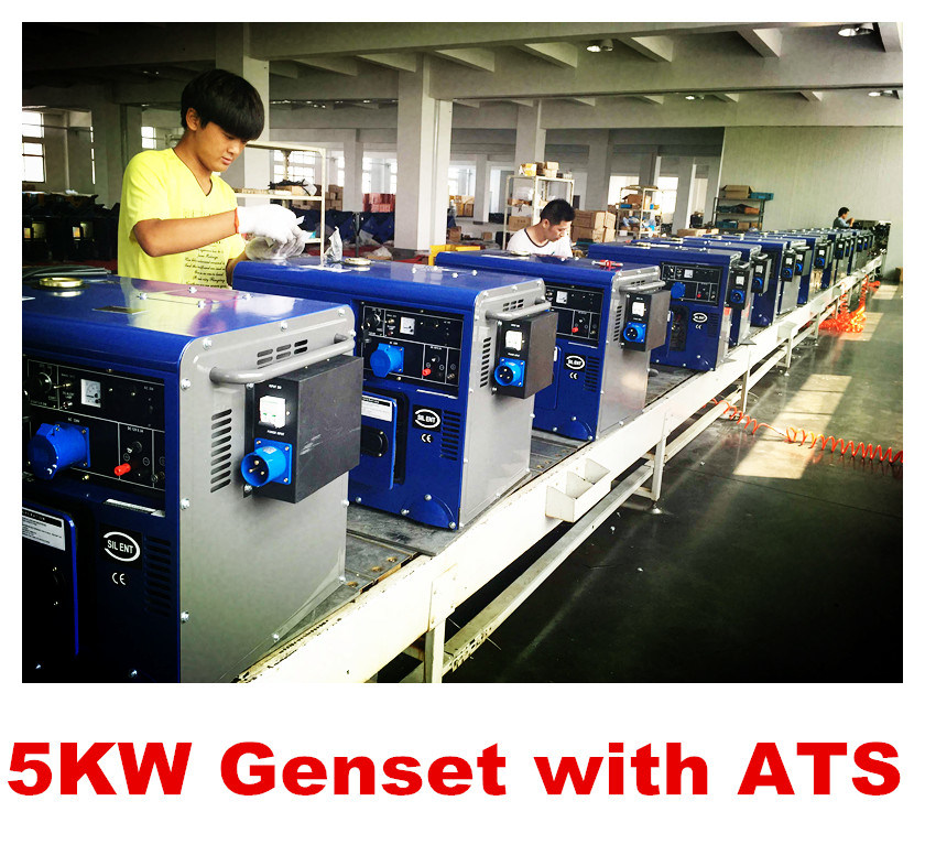 5kw Generator with ATS Silent Type with Best Price and High Quality