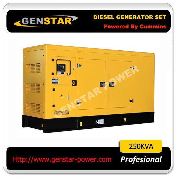 Silent Diesel Generator Set (C250S)