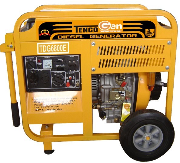 Tencogen Diesel Generator (TDG6800E)