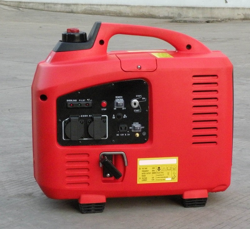 2kVA Low Noise Silent Gasoline Inverter Generator