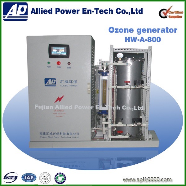 800g/H Corona Discharge Ozone Generator for Textile Wastewater