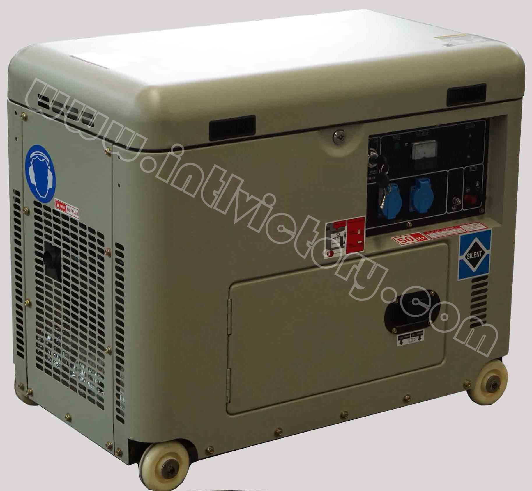 5.5kw Gasoline Soundproof Portable Generator with CE/Soncap/CIQ Certifications