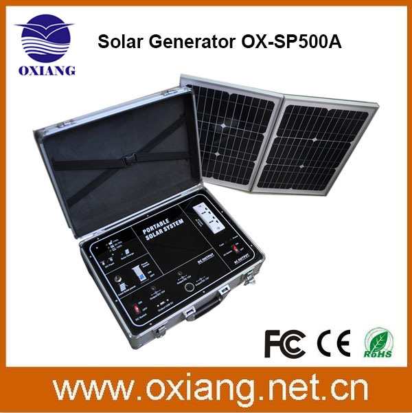 Portable Solar Panel 500W Energy System with 20ah Battery