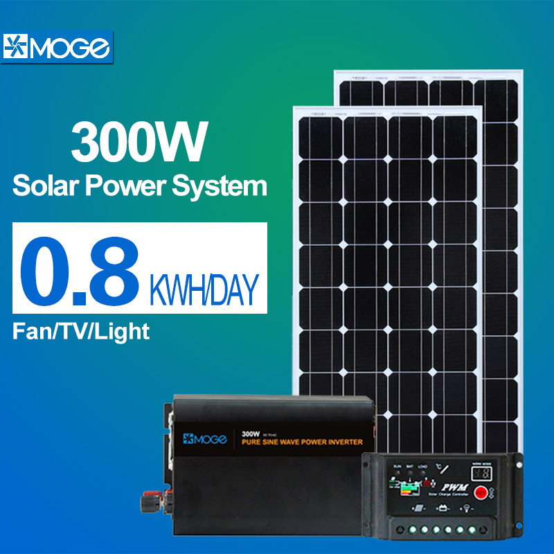 Moge Portable Solar Power Generator 300wa