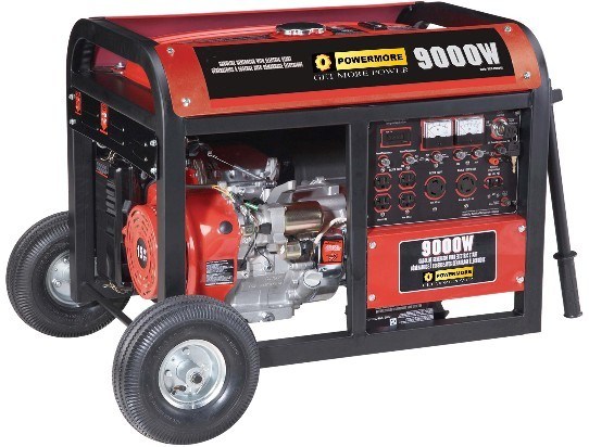 40mm Square Frame Luxury 7kw Rated Generator (DP9000E)