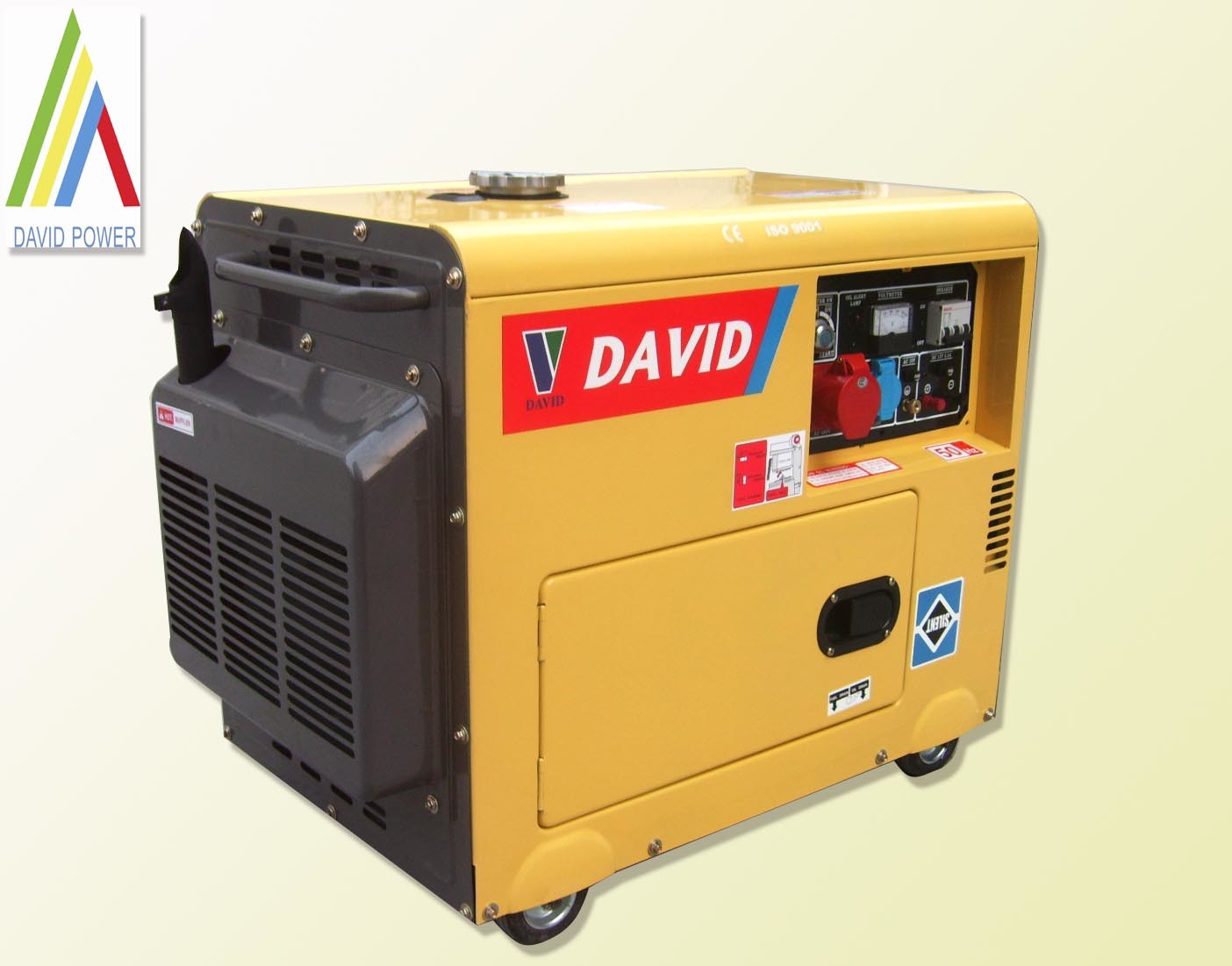 Silent Diesel Generator (DV3600S-DV5000S-DV6000S) New Style (Yellow)