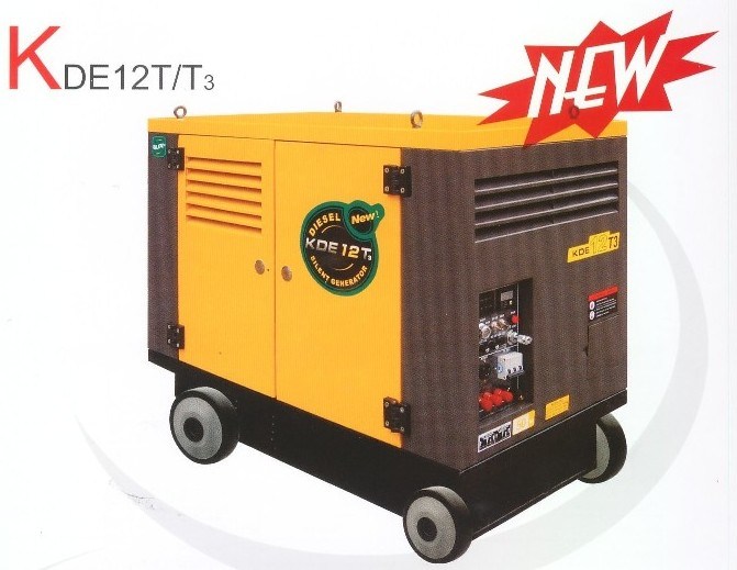 KAMA Double-Cylinder Air-Cooled Diesel Generator (8.0KW / 9.5KW) KDE12T3X