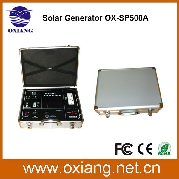 2015 Newest 500W Solar Generator From Oxiang (OX-SP500A)
