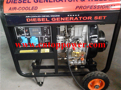 Open Frame Diesel Generator Portable Generator 2kw-6kw with ATS