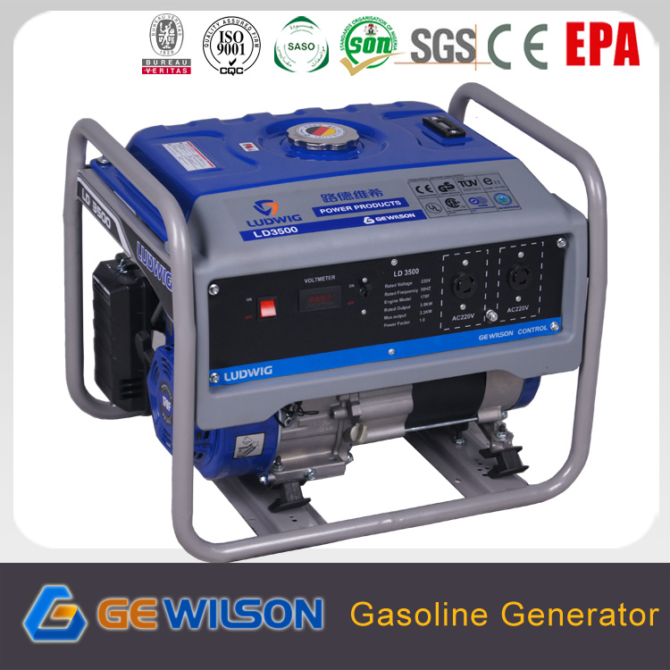 3.3kw Three Phase Petrol Gasoline Generator 50Hz 60Hz