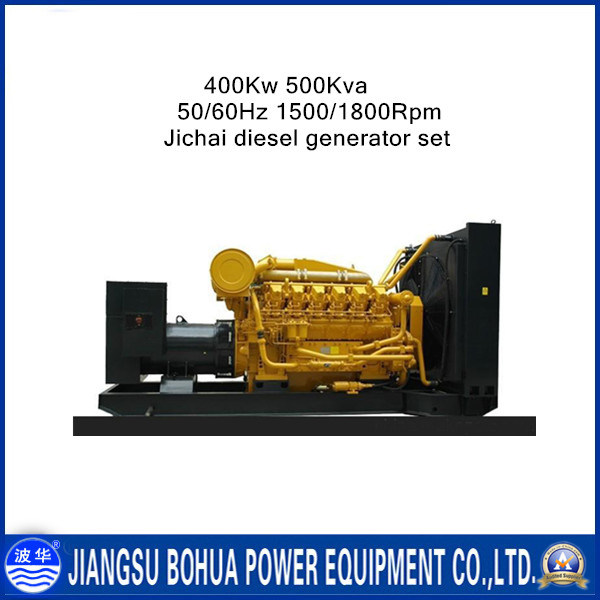 Jichai 500kVA Power Generator with Good Quality Under ISO Control