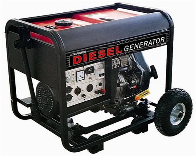 Diesel Generator with Electric Star (5KW)