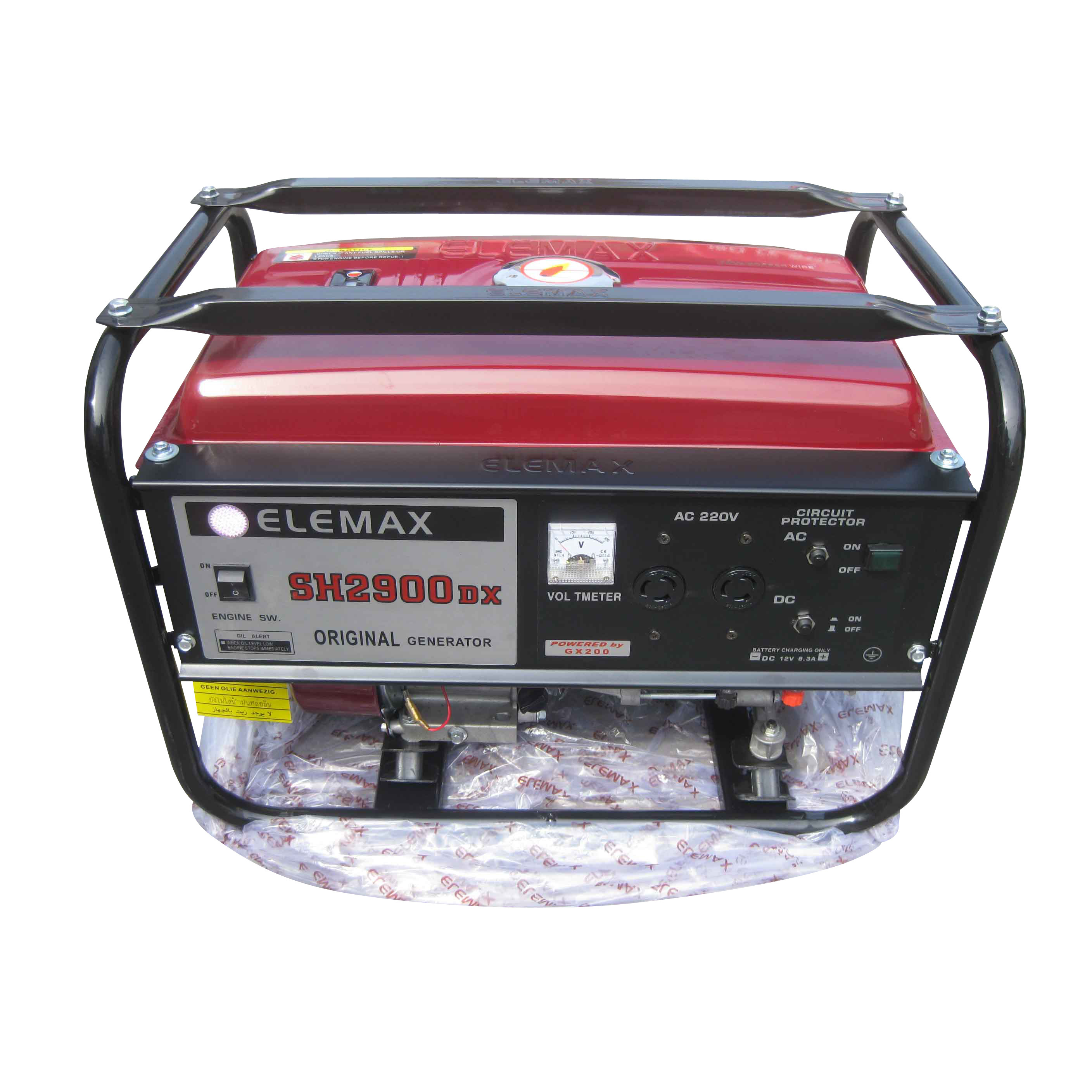 Elemax Gasoline Generator Sh2900dxe with CE and Soncap