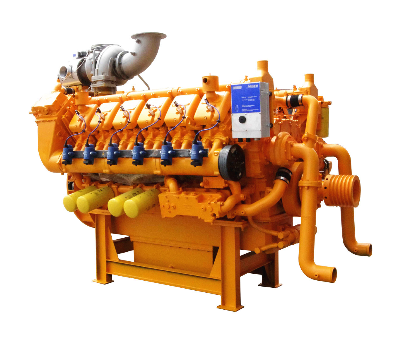 50Hz 1500rpm Googol Biogas Engine for Generator 160kw-1450kw