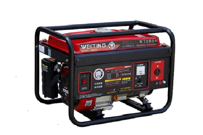 100% Copper 3kw Portable Powered Gasoline Generator with Electric