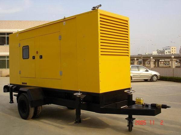 Trailer Diesel Generator Set with Durable-4sheel
