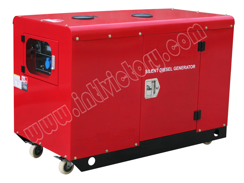 12kw Silent Type Portable Diesel Generator with CE/CIQ/Soncap/ISO