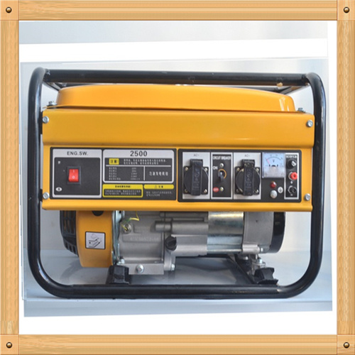 Taizhou 2500watt Noiseless Household Portable Gasoline Alternating Generator