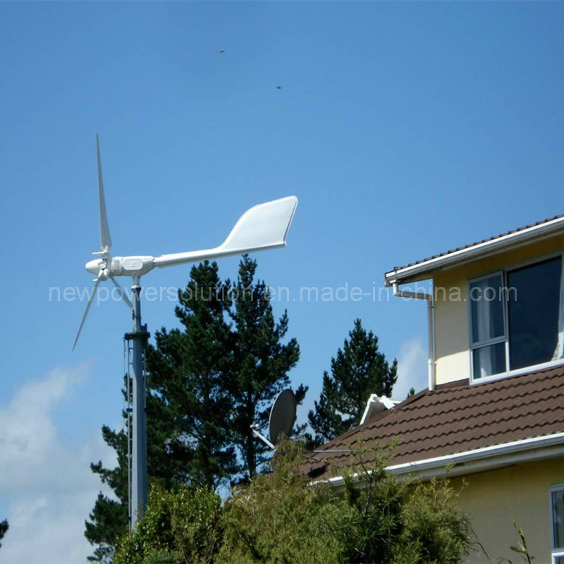 5kw Pitch Controlled on-Grid System Wind Generator for Home Use