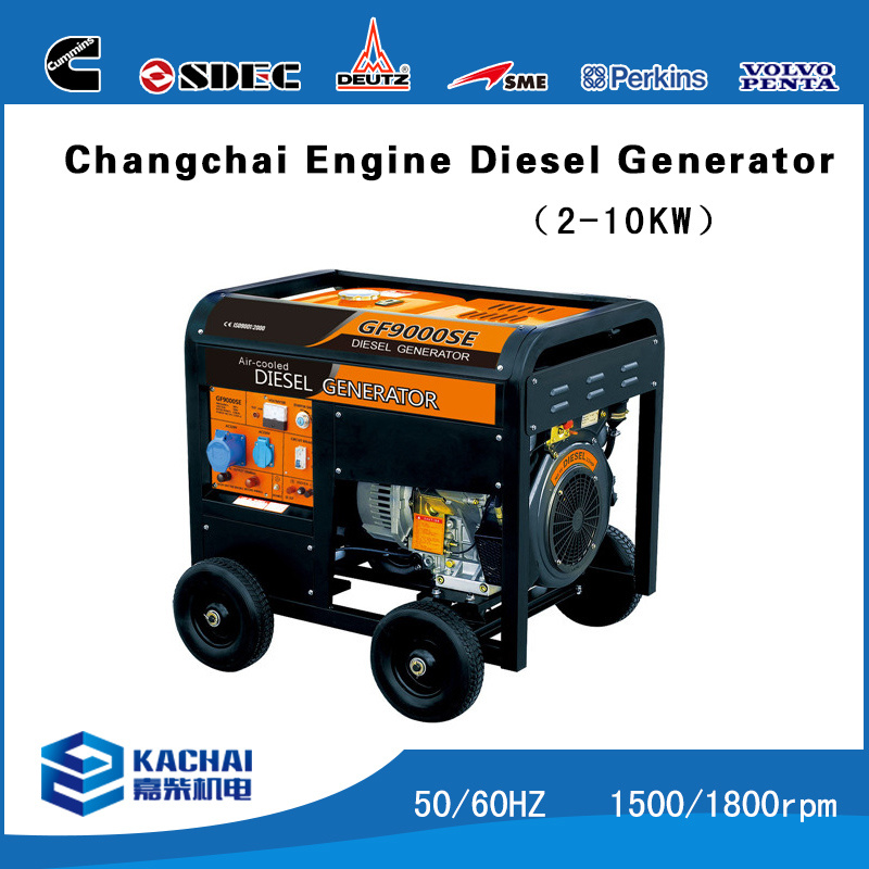 Gf6500j 5kw Air Cooled Silent Diesel Generators