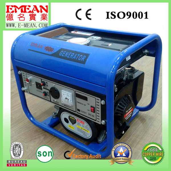 Manual Start CE and EPA Approved Gasoline Generator