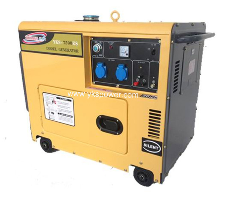 Youkai Power 5.5kw Small Air-Cooled Diesel Generator