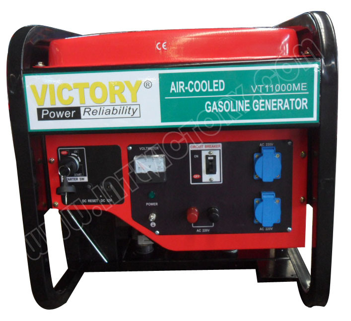 11kw Small Portable Gasoline Generator with CE/CIQ/ISO/Soncap