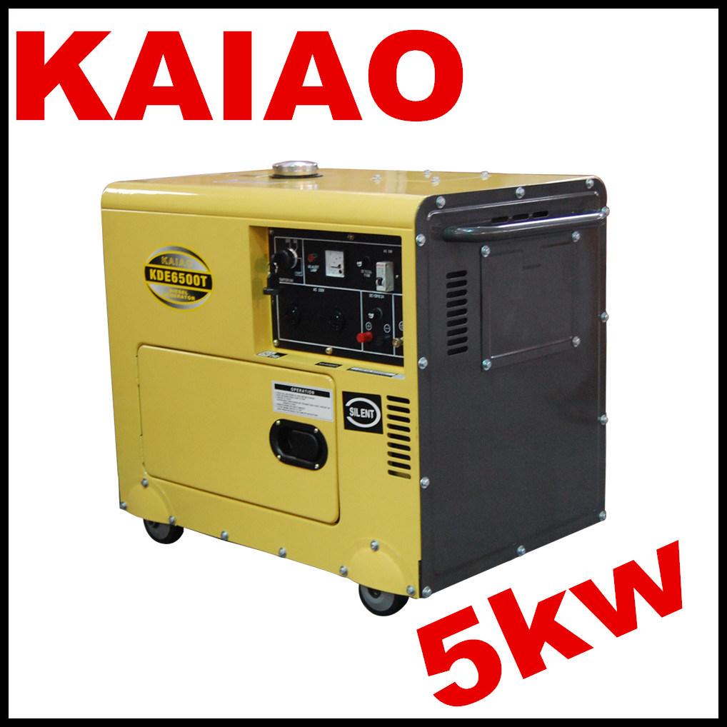 High Quality Small Portable Silent Diesel Generator KAIAO