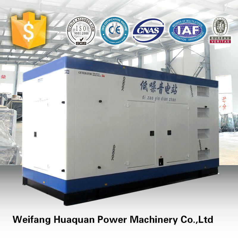 OEM High Quality Silent Type Generator 20kw, Water Cooled Magnetic and Electric Silent Diesel Generator for Sale