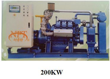 Deutz 200kw Gas Generator Set (10-500KW)