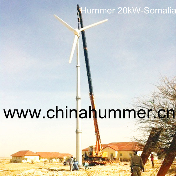 20kw Horizontal Axis Wind Turbine Generator for Utility