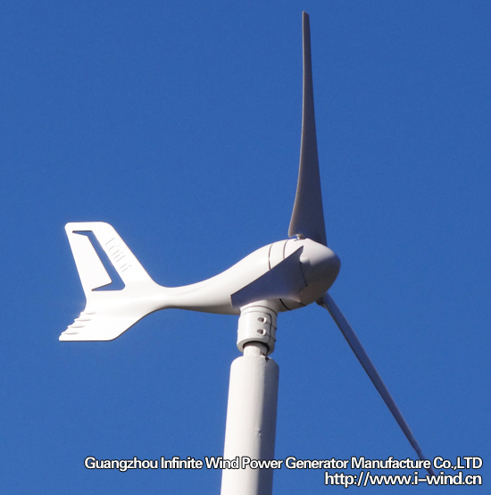 400W High Efficient 3 Blades CE/ISO Wind Turbine Generator