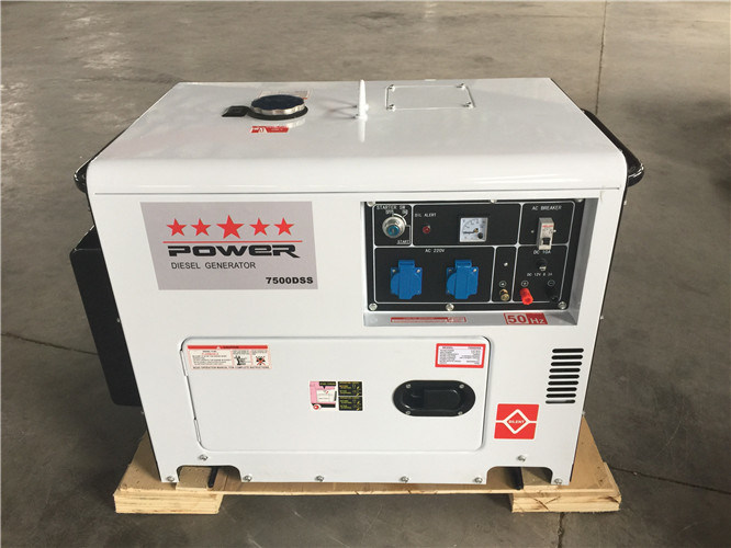 Portable Diesel Silent Generator 5.0kVA