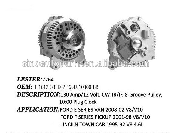 Auto Parts Alternator for Ford