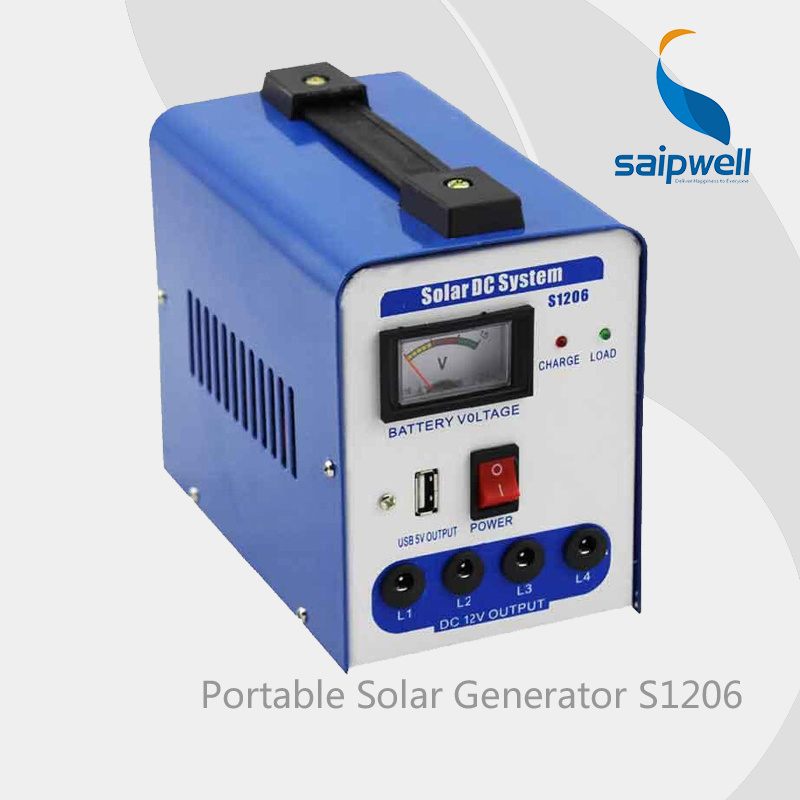 2014 Hot Sales Solar Generator Sp-1206 (S1206)