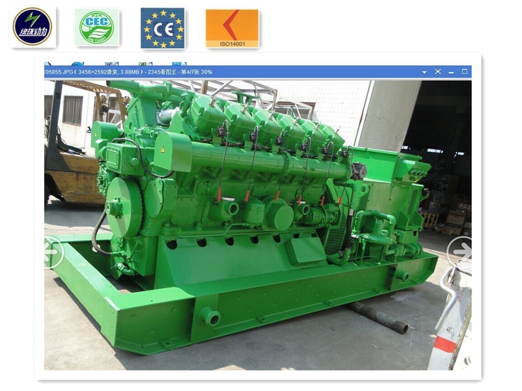 Lvhuan 600kw Biomass Gas Generator Set for Power Electric Home Generating Plant
