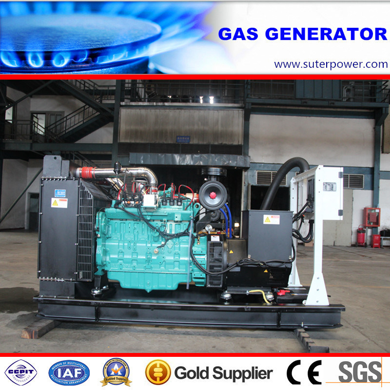 Professional Manufacturer Natural Gas Generator by Cummins 150kVA/120kw Engine