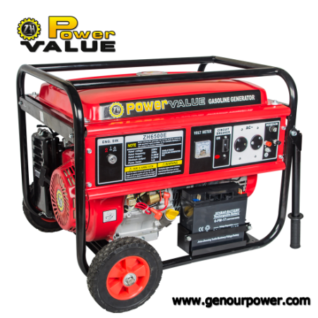 5.5kw Electric Petrol Generator with Factory Price